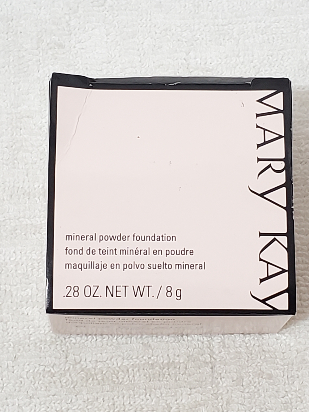 Mary Kay Mineral Powder Foundation Women's BEIGE 0.5 NIB 0.28 oz P/N 040986
